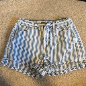American eagle stripe shorts